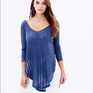 FREE PEOPLE Astoria Hacci Tunic Size S